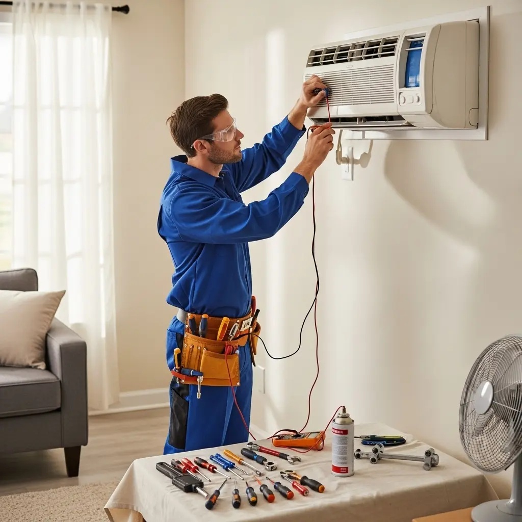 Nallıhan Beko Beko klima gaz dolumu ve bakım – Enerji verimliliği artırıldı. - Teknik servis örneği